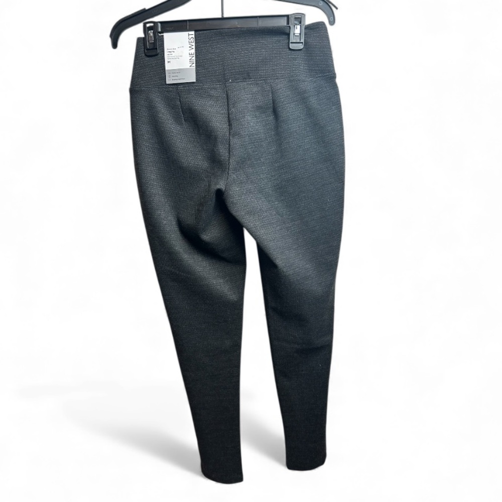 Nine West Charcoal Knit leggings